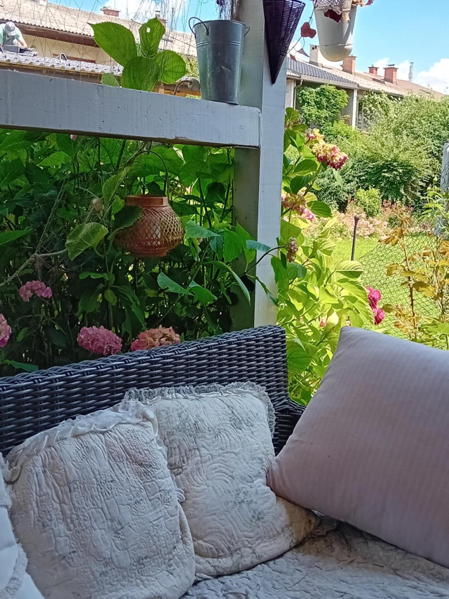 Camping Under The Walnut In Your Own Tent On A Shared Lot And Shared Bathroom Ljubljana Exterior foto